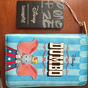 Brand new with tags Dumbo loungefly wallet